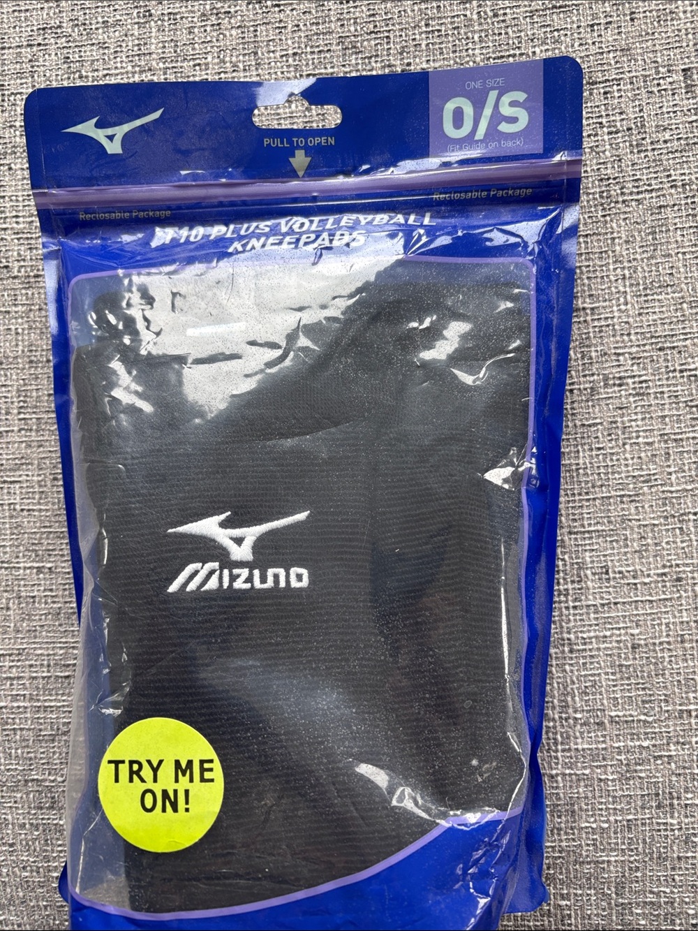 Mizuno Black Volleyball Knee Pads